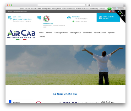 AirPro WordPress theme - aircab.it