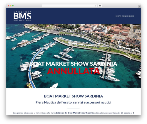 BMS theme WordPress - bms-sardinia.com