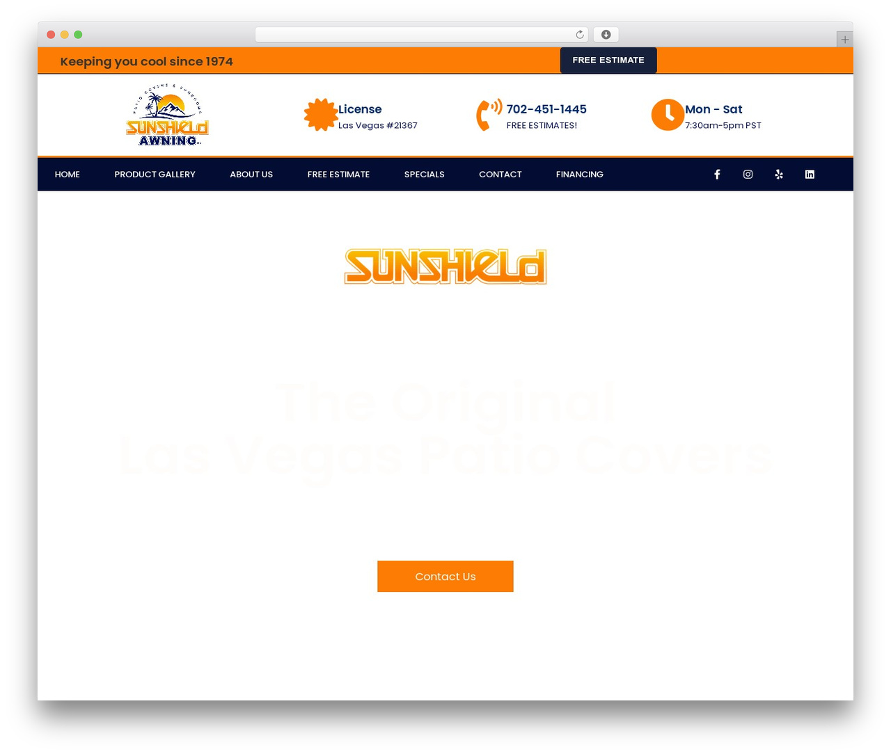 Hello Elementor theme WordPress free - lasvegaspatiocovers.com