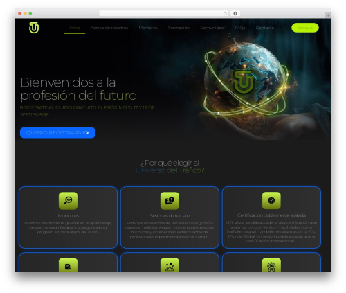 Mindware theme WordPress - universodeltrafico.com Mindware theme WordPress - universodeltrafico.com