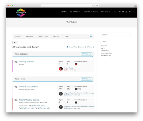 Simple Ajax Chat (simple-ajax-chat) free WordPress plugin - africamedialink.com