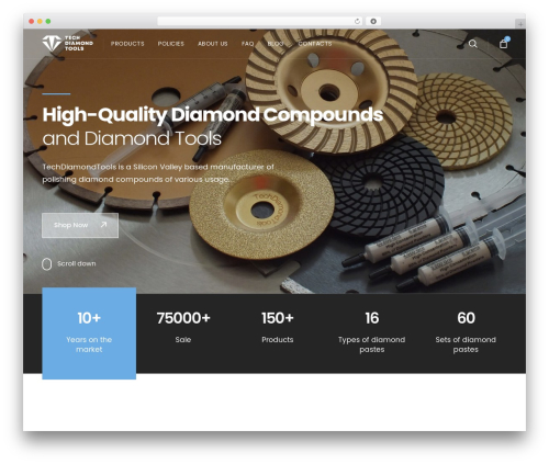 Techdiamondtools theme WordPress theme - techdiamondtools.com