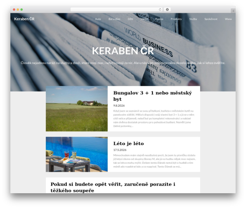 Theme WordPress Adaptable Notes - keraben-cr.cz