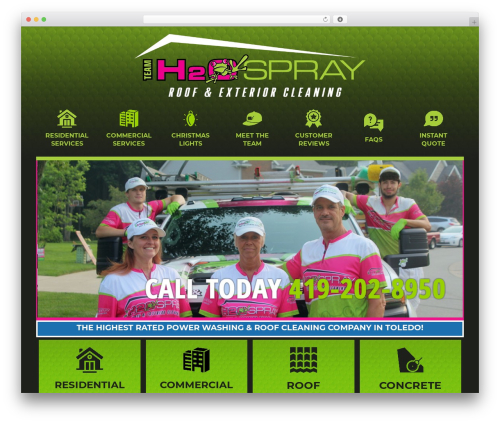 Theme WordPress Beaver Builder Theme - h2ospray.com