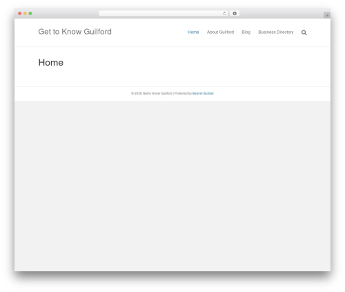 Theme WordPress Beaver Builder Theme - gettoknowguilford.com
