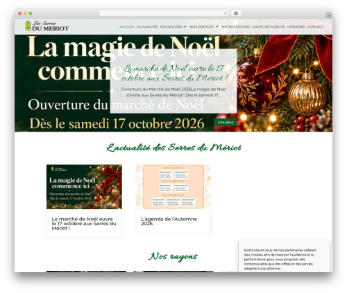 WordPress theme Agence Echo - lesserresdumeriot.com