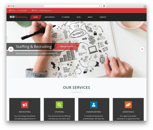 Frontech theme WordPress - redcanary.ca Frontech theme WordPress - redcanary.ca