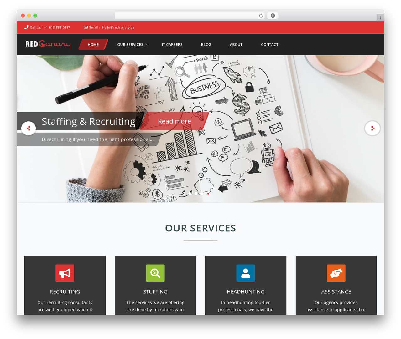 Frontech theme WordPress - redcanary.ca Frontech theme WordPress - redcanary.ca