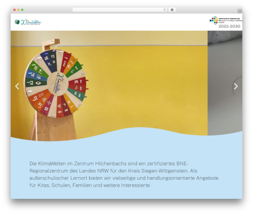 The events calendar templates and shortcode WordPress plugin - klimawelten.eu