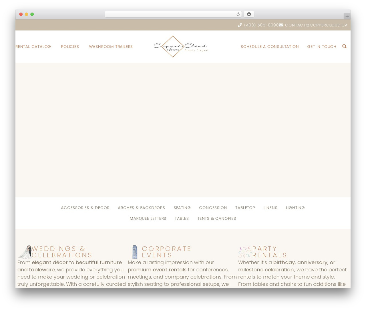 Hello Elementor WordPress theme - coppercloud.ca