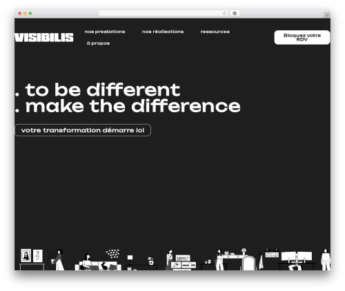 Hello Elementor WordPress theme - agencevisibilis.fr