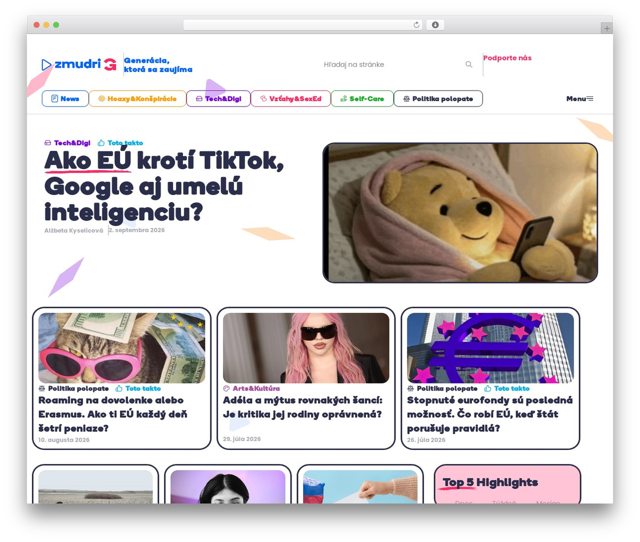 Hello Elementor WordPress theme - zmudrig.sk