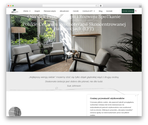 Mindset WordPress theme - osrodekspotkanie.pl
