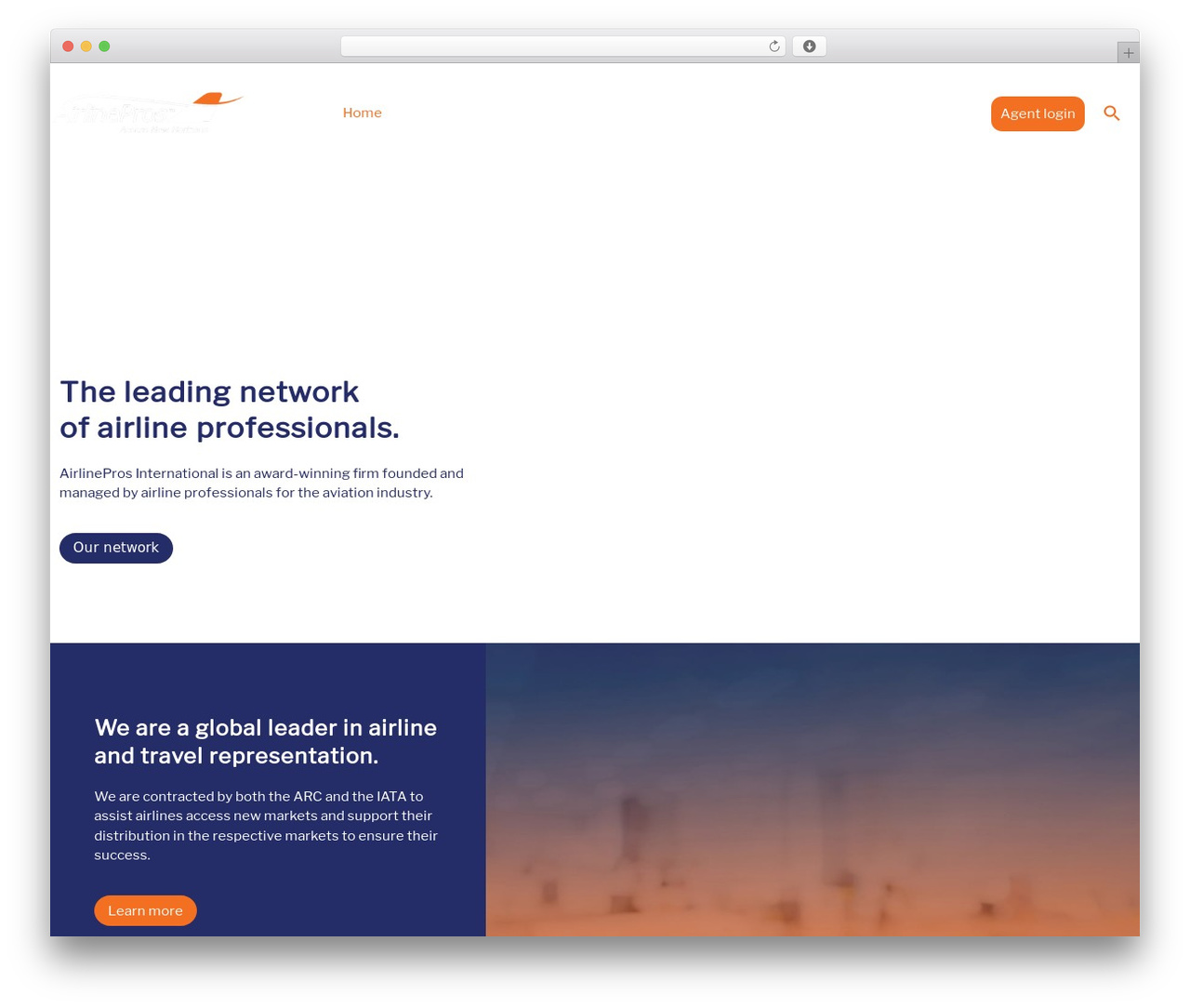 WordPress theme Hello Elementor - airlinepros.com