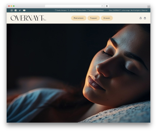 WordPress theme Uncode - overnayt.com