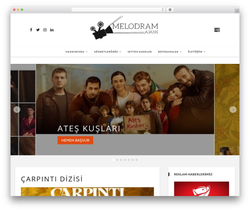 desert WordPress theme - www.melodramajans.com