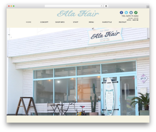 Hakuma Template v6.2 theme WordPress - ala-hair.info