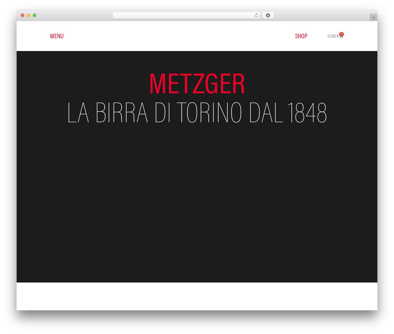 Hello Elementor WordPress theme - metzger1848.com