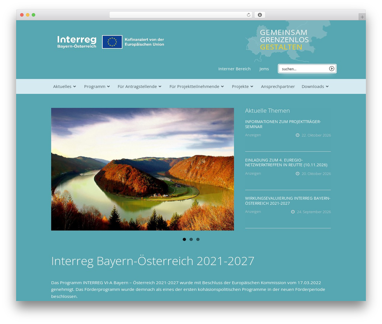 Interreg Wordpress Theme WordPress page theme - interreg-bayaut.net Interreg Wordpress Theme WordPress page theme - interreg-bayaut.net