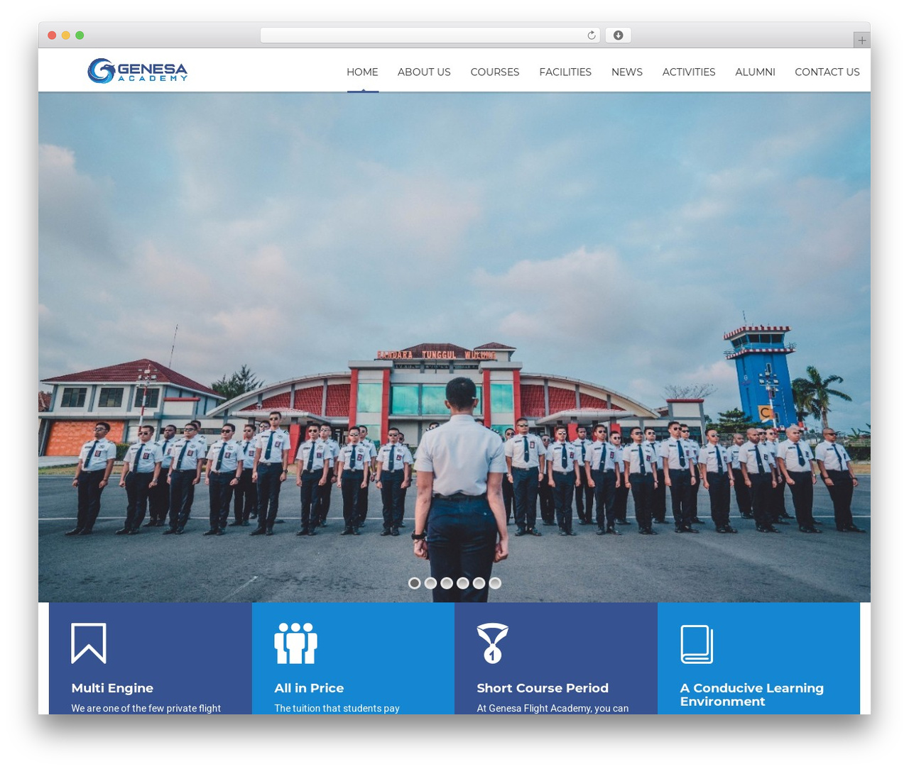 Master Study theme WordPress - genesaacademy.com