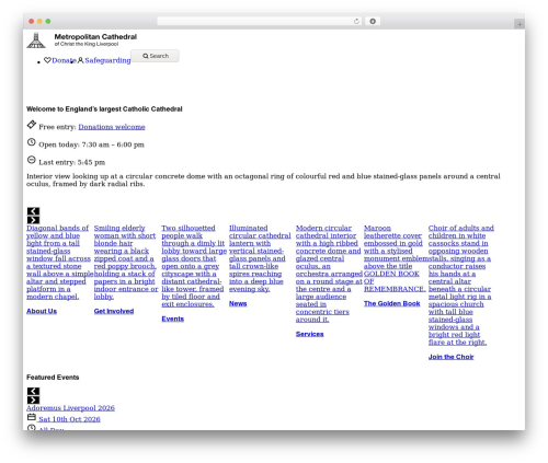 Theme WordPress Base Theme - liverpoolmetrocathedral.org.uk
