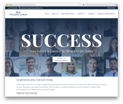 Theme WordPress Divi - wilsoncoker.com