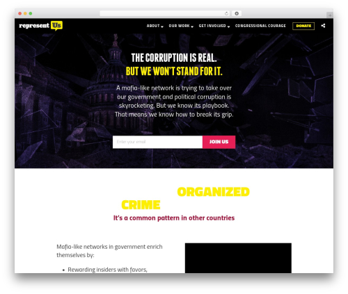 Popup maker popup analytics WordPress plugin - represent.us