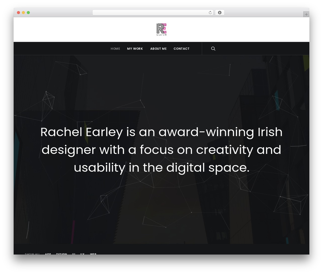 Uncode theme WordPress - rachearley.com