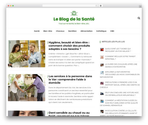 WordPress theme Wishful Blog - leblogdelasante.fr WordPress theme Wishful Blog - leblogdelasante.fr