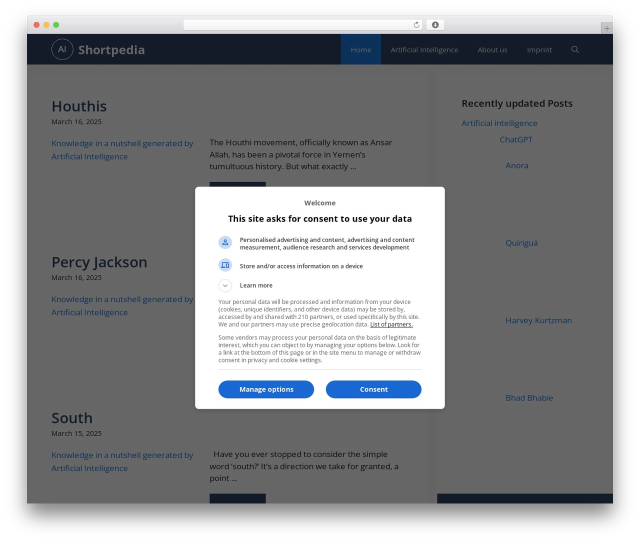 WordPress theme GP Child - shortpedia.org
