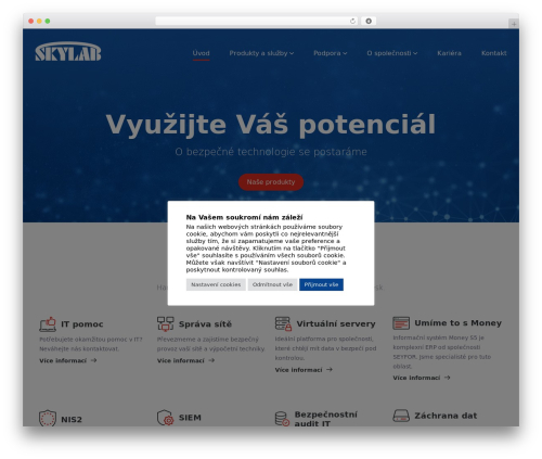 WordPress theme Skylab - Responsive - myzone.cz