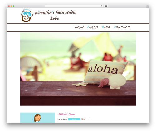 basic テンプレート top WordPress theme - pomaikai-kobe.com