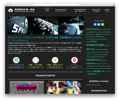 Bones WordPress theme - space-ash.com Bones WordPress theme - space-ash.com