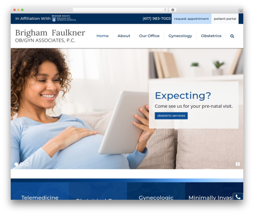 Mypractis WordPress plugin - bfobgyn.com
