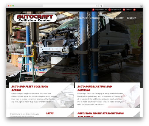 OceanWP WordPress theme - autocraftcollisioncenterva.com