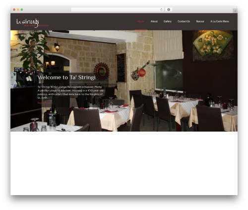 SKT Restaurant Pro best restaurant WordPress theme - tastringi.com