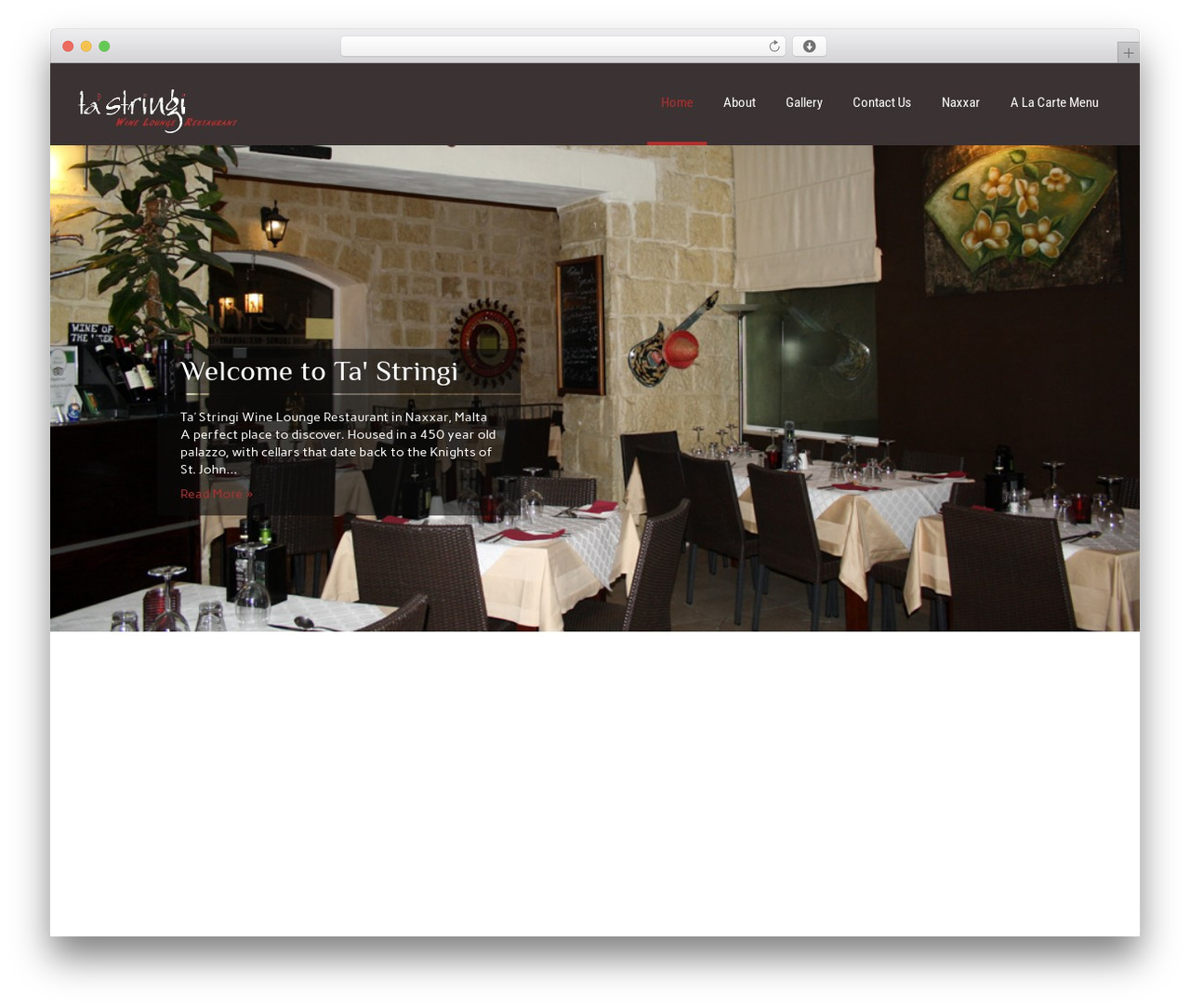 SKT Restaurant Pro best restaurant WordPress theme - tastringi.com