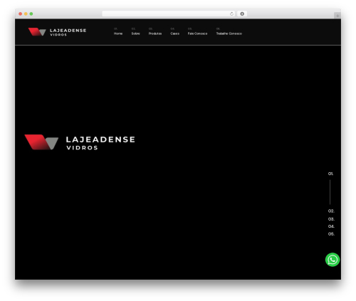WebOn WordPress theme - lajeadense.com.br