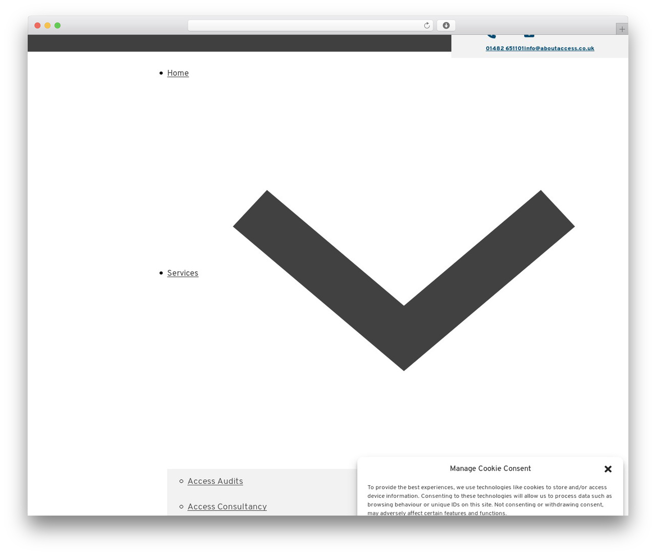 WordPress theme Bricks - aboutaccess.co.uk