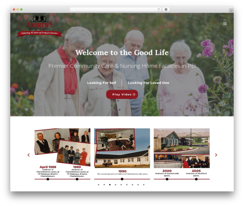 Smm videolightbox WordPress plugin - andrewsseniorcare.com