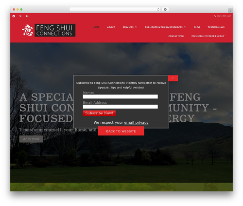 Beacon Theme company WordPress theme - fengshuiconnections.com