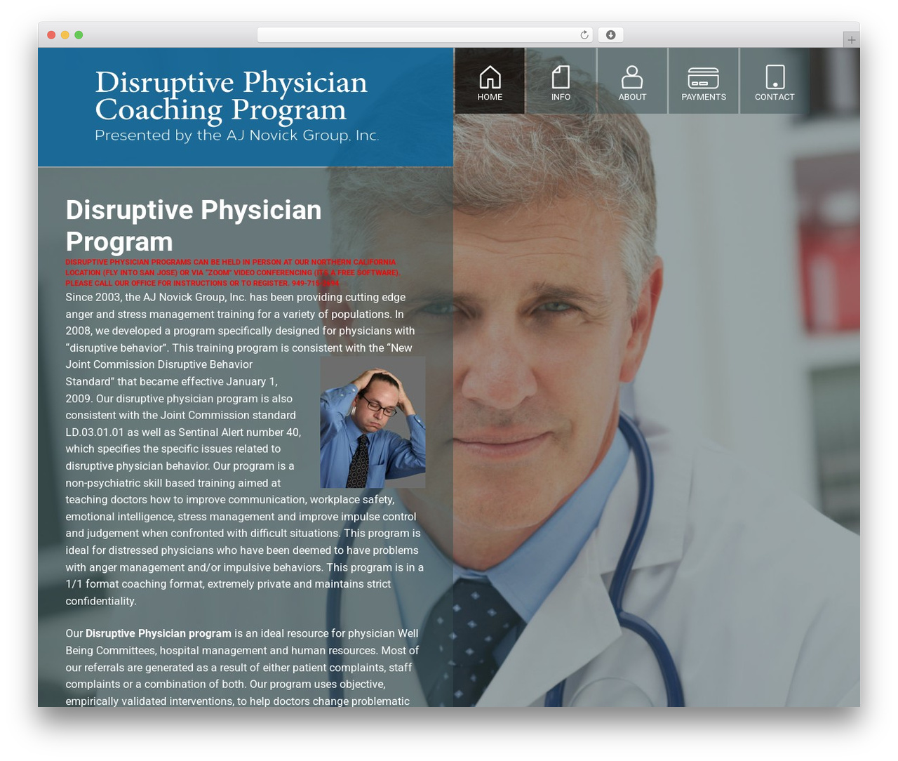Best WordPress theme Ari Novick DPP Theme - disruptivephysicianclass.com