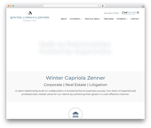Create WordPress theme - wczlaw.com