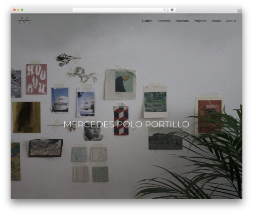 Divi WordPress theme - mercedespoloportillo.com