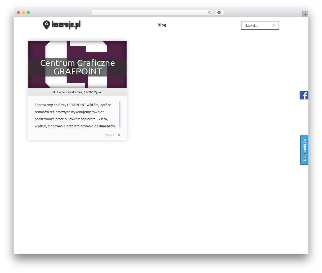 Explorable WordPress theme - kseruje.pl Explorable WordPress theme - kseruje.pl