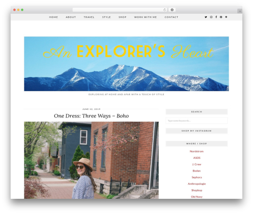 Shopbop Widget (shopbop-widget) free WordPress plugin - anexplorersheart.com