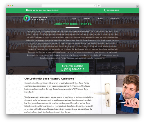 Lipman - PRO- Locksmith Theme WordPress theme - oliver-locksmith.com