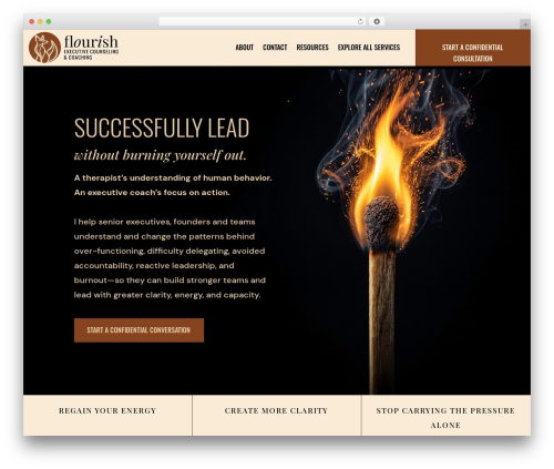 Theme WordPress Divi - flourishcounseling.com