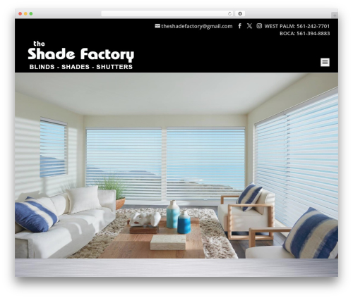 Theme WordPress Divi - theshadefactory.com