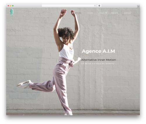 WordPress theme Flora - aimagence.com